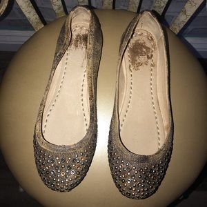 FRYE Carson Studded Ballet Flats